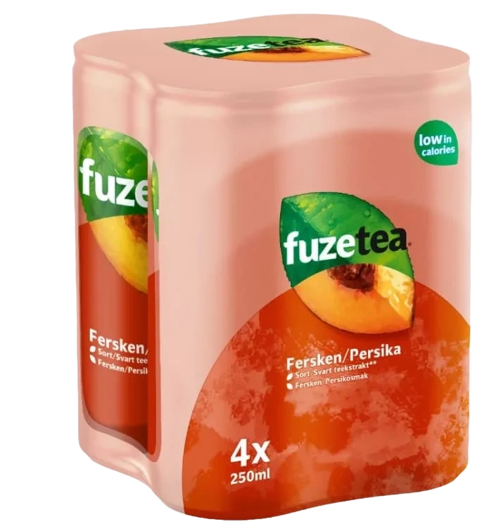 Fuzetea Peach Hibiscus 0,25lx4 boks