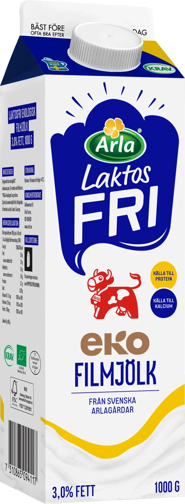 Laktosfri filmjölk 3%
