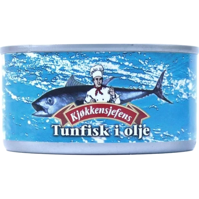 Tunfisk i Olje 185g Kjøkkensjefens