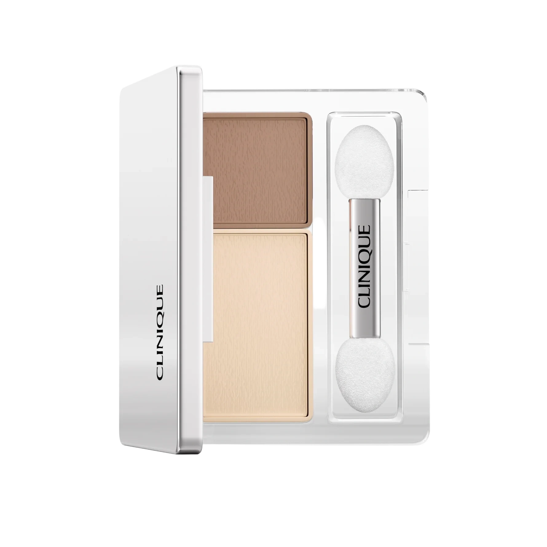 Clinique All About Shadow Duo Eyeshadow Ivory Bisque / Bronze Satin