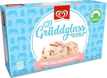 Vanilj o jordgubb