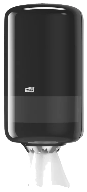 Tork Dispenser Mini Senterrull Sort, 1 stk