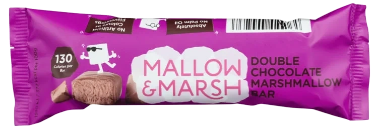 Marshmallows Sjokolade 35g Mallow & Marsh