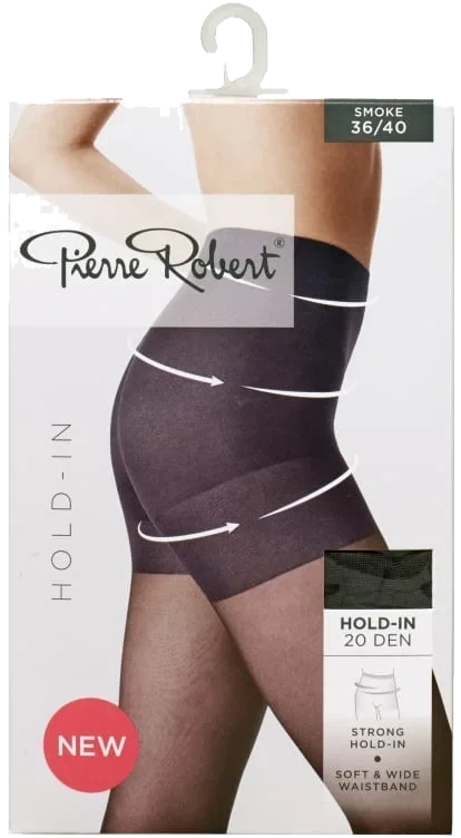 Hold-In 20 Den 36-40 Smoke Pierre Robert