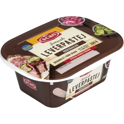 Leverpastej Ugnsbakad Bredbar
