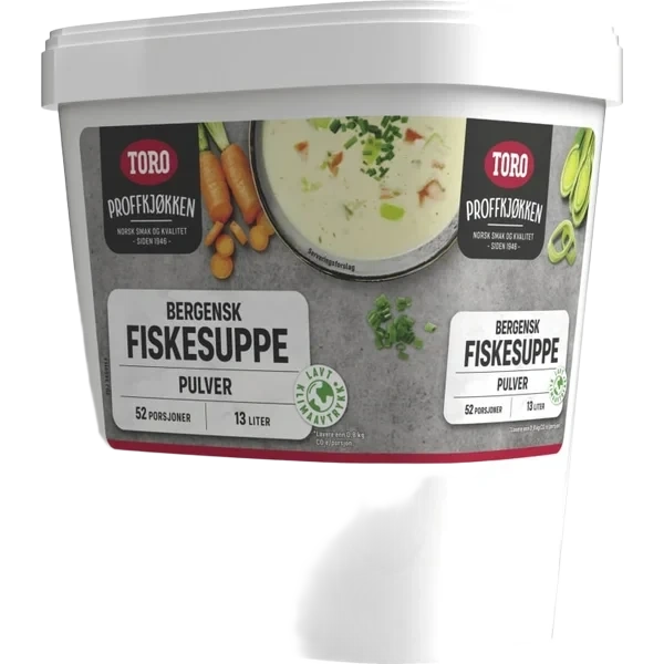 Bergensk Fiskesuppe Pulver Toro