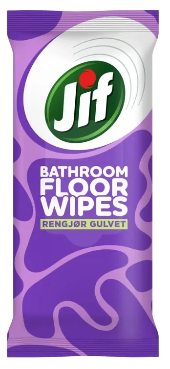 Jif Wipe Bathroom Floor 15stk