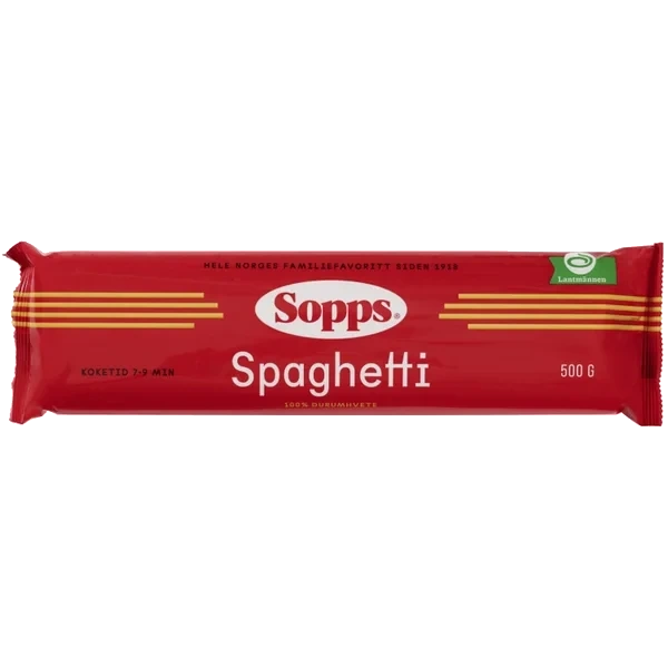 Spagetti 500g Sopps