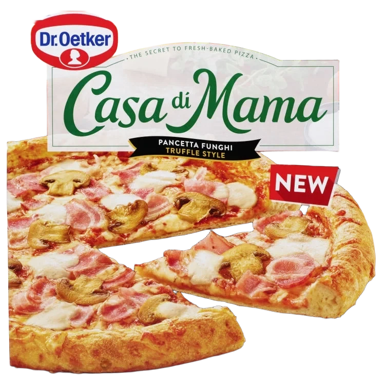 Casa Di Mama Pizza Panc Funghi Truff 407g Dr. Oetker