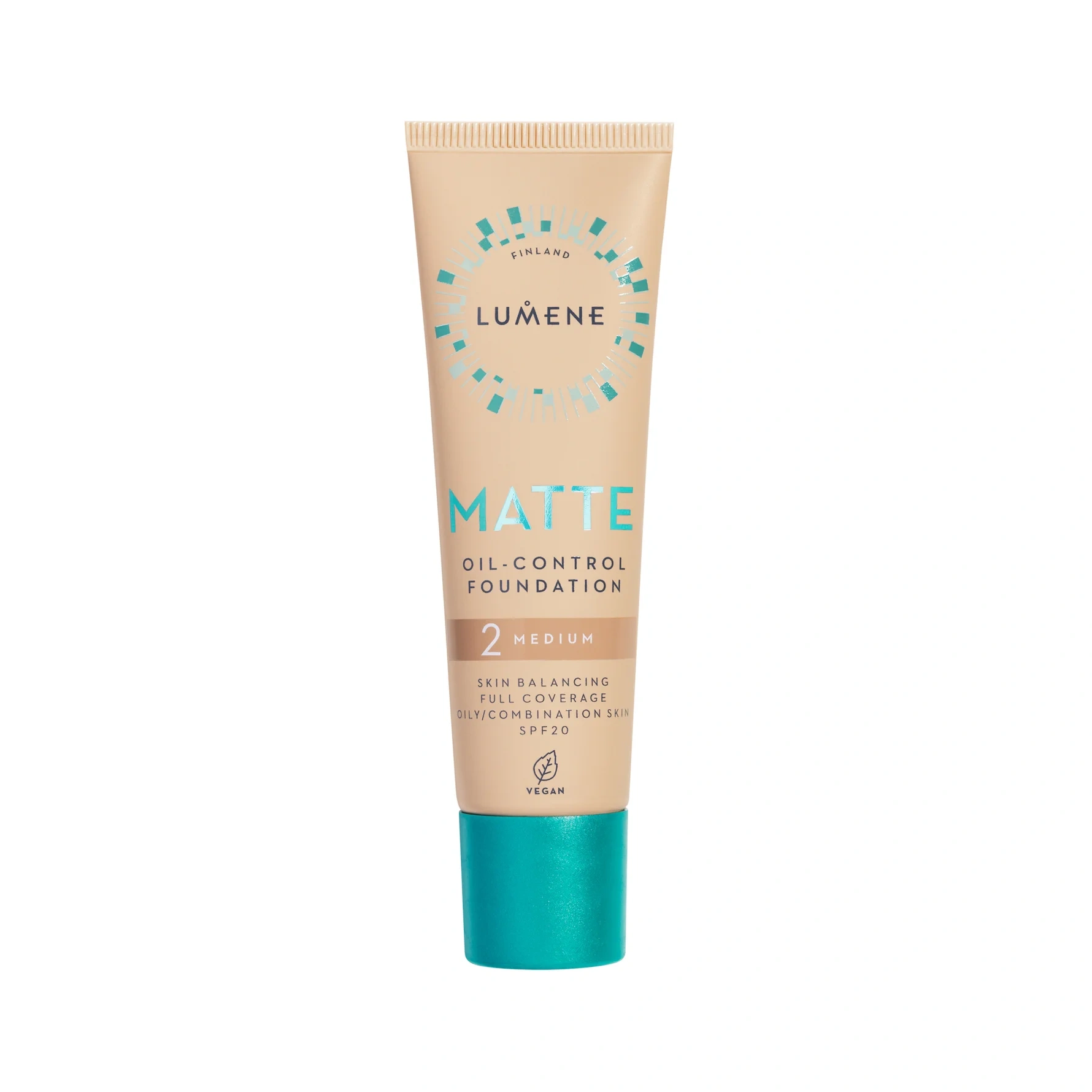Lumene Matte Oil-Control Foundation SPF20 2 Medium