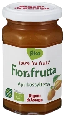 Fior di frutta Økologisk aprikossyltetøy 250 g