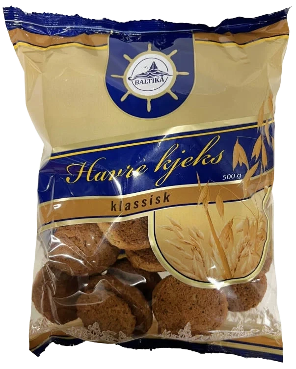 Havrekjeks Klassisk 500g
