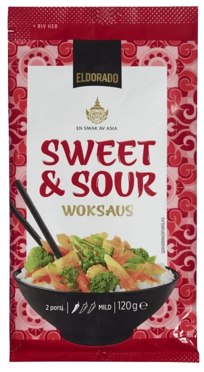 Woksaus Sweet&sour 120g Eldorado