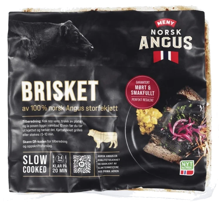 Angus Brisket Sous Vide Ca700g Meny