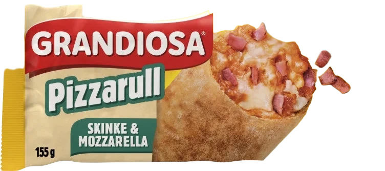 Pizzarull Skinke&Mozzarella 155g Grandiosa