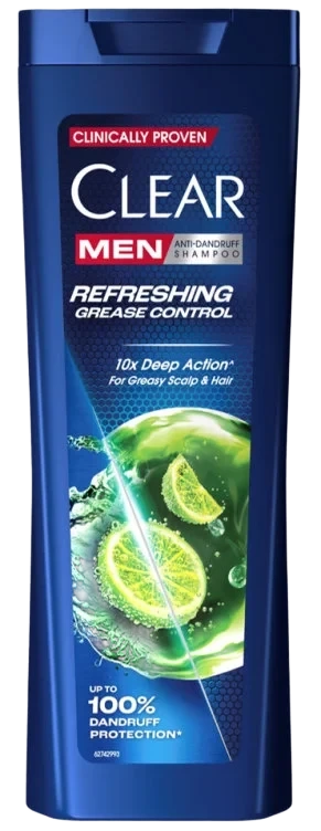Clear Shampoo Refreshing Grease 225ml
