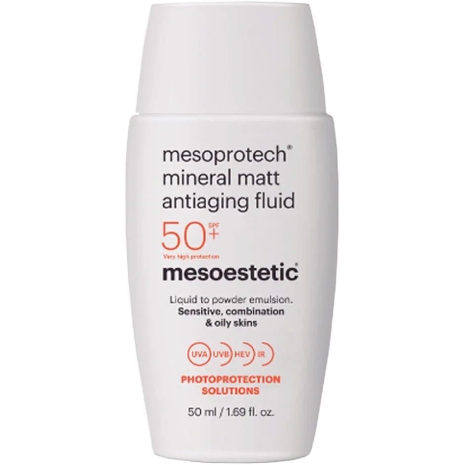 Mesoestetic Mineral Matt Antiaging Fluid 50+ SPF 50+