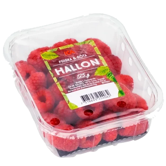 Hallon 125g Klass 1 ICA