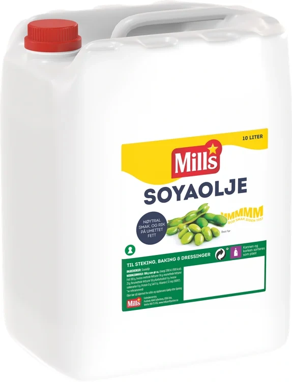 Soyaolje, kanne 10l