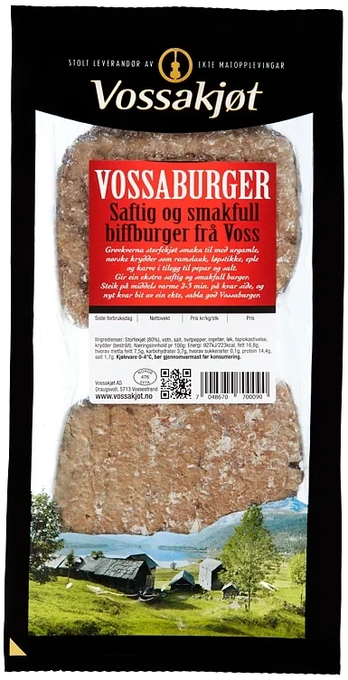 Vossaburger  280g