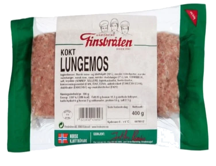Lungemos 400g Finsbråten