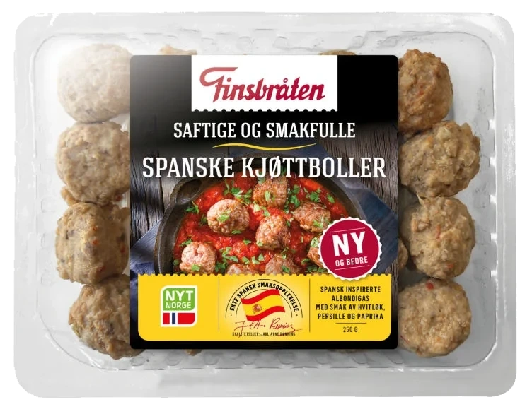 Kjøttboller Spanske 250g Finsbråten