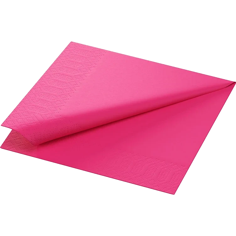 Serviett 3l33cm Fuchsia