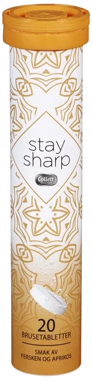 Stay Sharp Fersken&Aprikos 20stk Collett