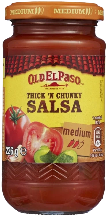 Taco Salsa Medium 226g Old El Paso