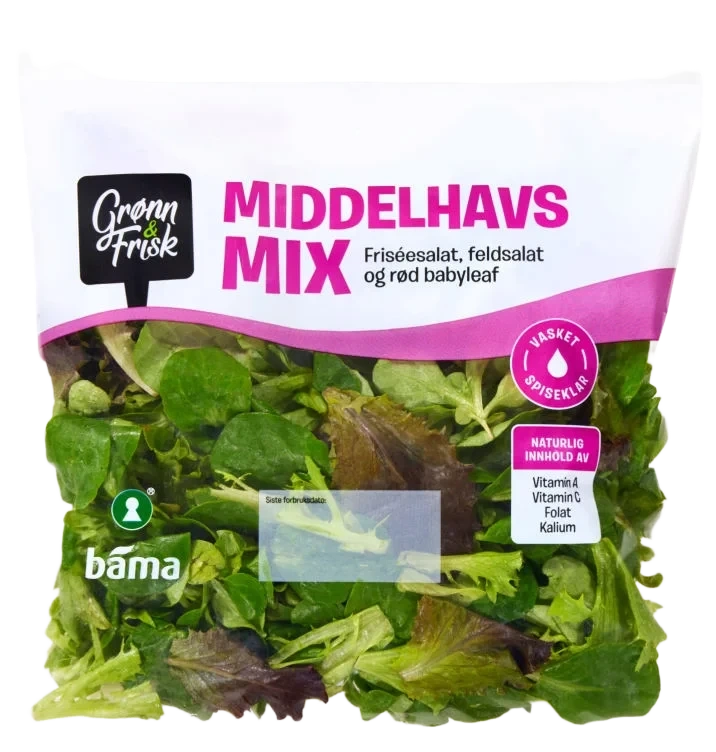 Middelhavs Mix 100g Grønn&Frisk