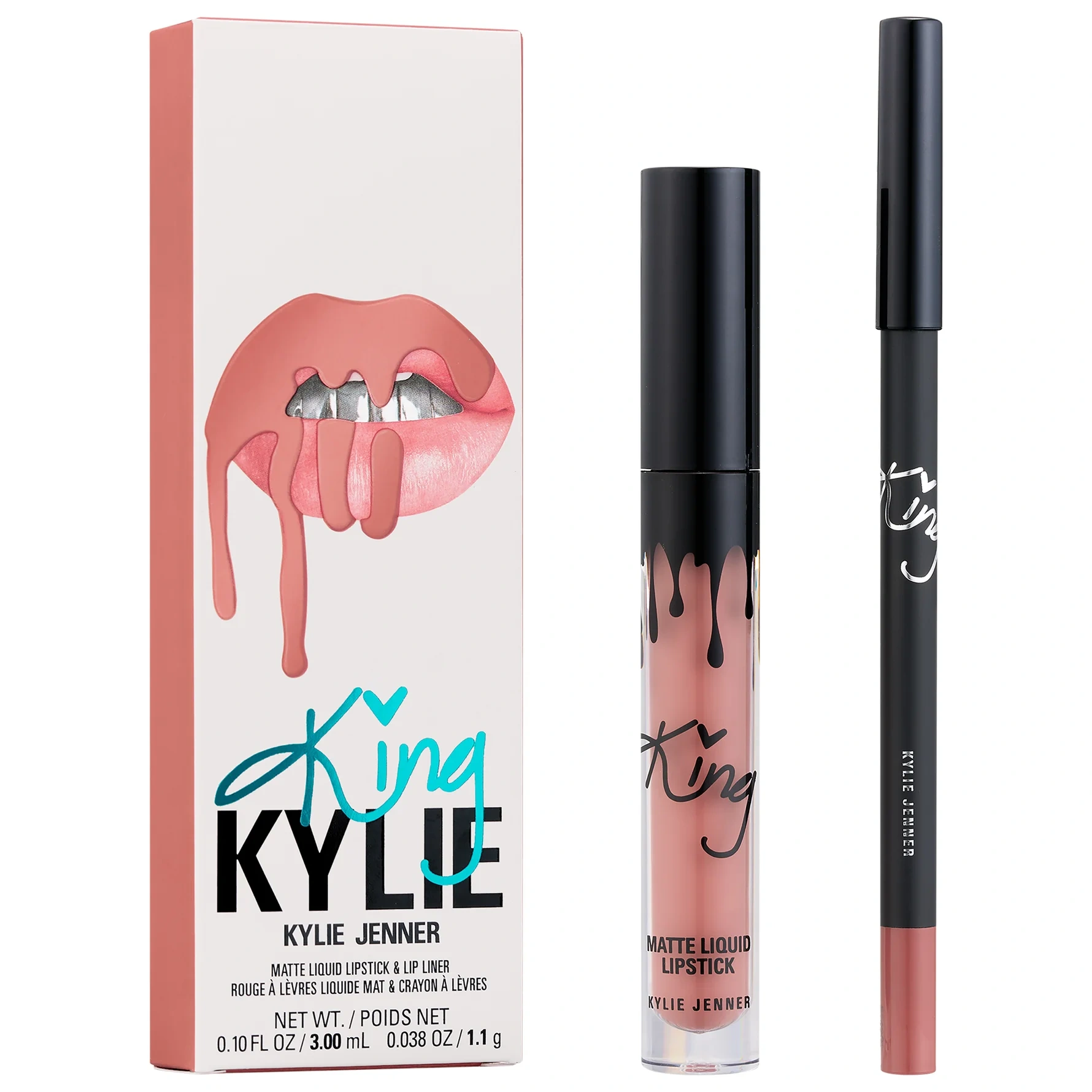 Kylie Cosmetics King Kylie Matte Liquid Lipstick + Lip Liner Kylie Jenner Lips