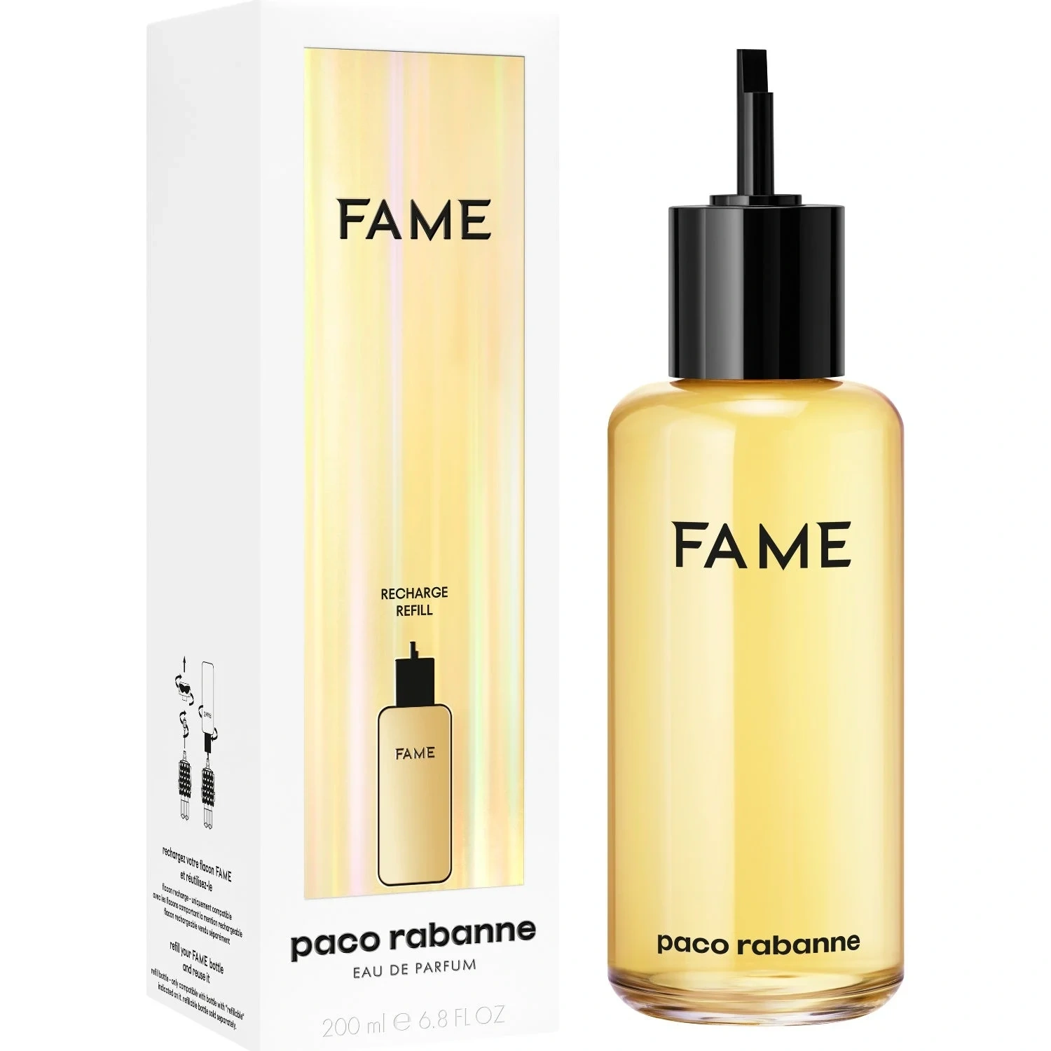 Rabanne Fame Eau de Parfum 200 ml, Refill