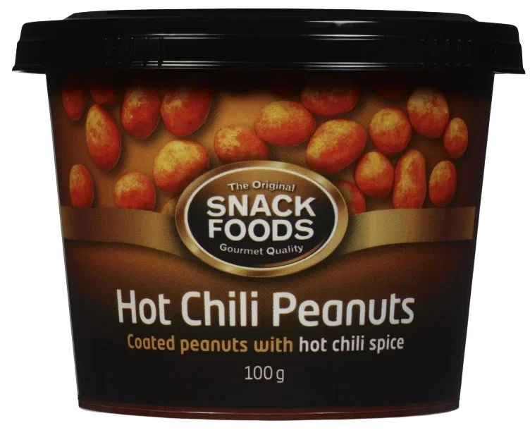 Snacksnøtter Cup Hot Chili 100g