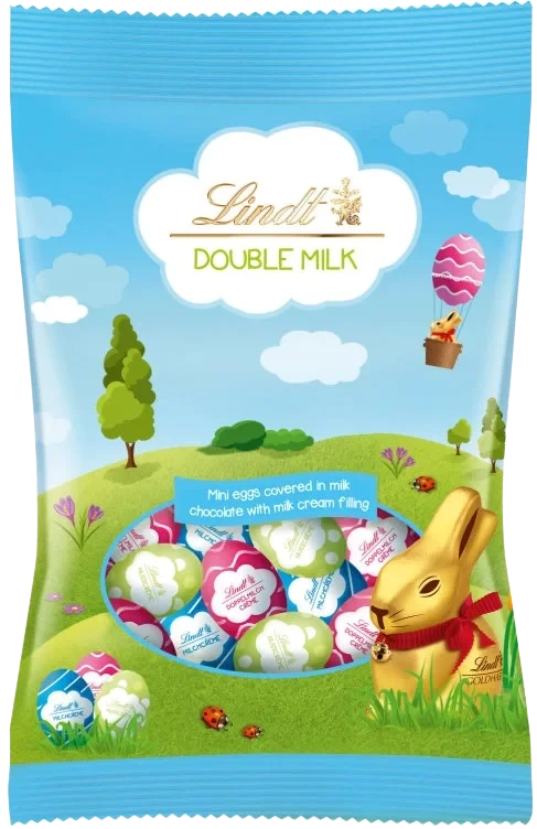 Mini Påskeegg Dobbel Melk 90g Lindt