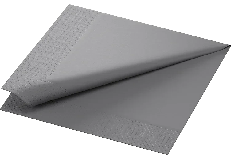 Serv.40cm 3l granittgrå 125stk