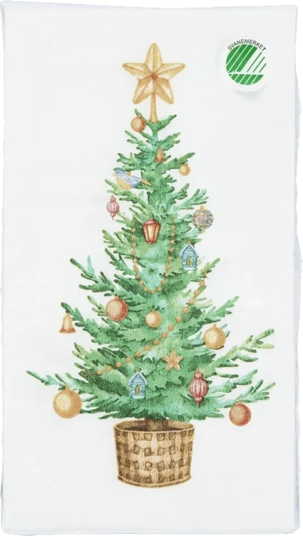 Serviett Jul Juletre 15stk Unik