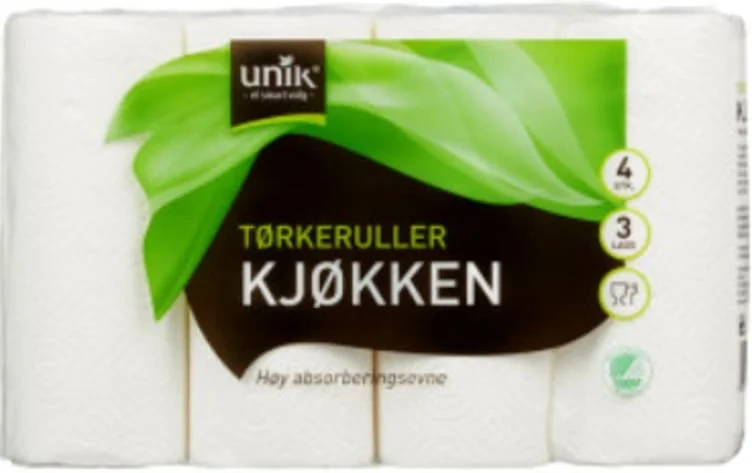 Kjøkkenrull Soft 4rl Unik