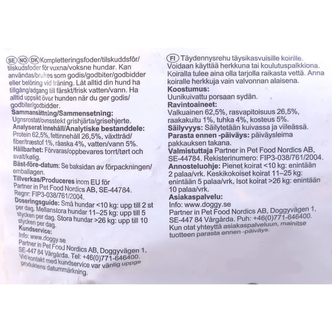 Hundgodis Grishjärta