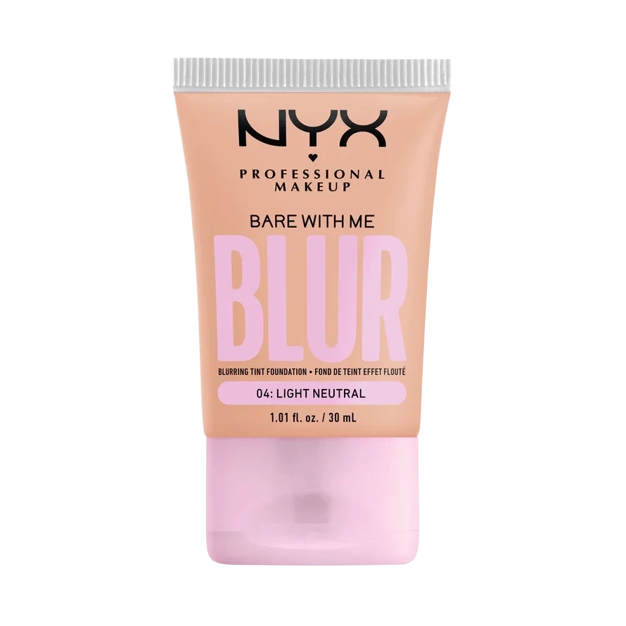 NYX PROFESSIONAL MAKEUP Bare With Me Blur Tint Foundation 4 Light Neutral