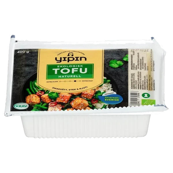 Tofu Naturell Fast 8x400g Yipin