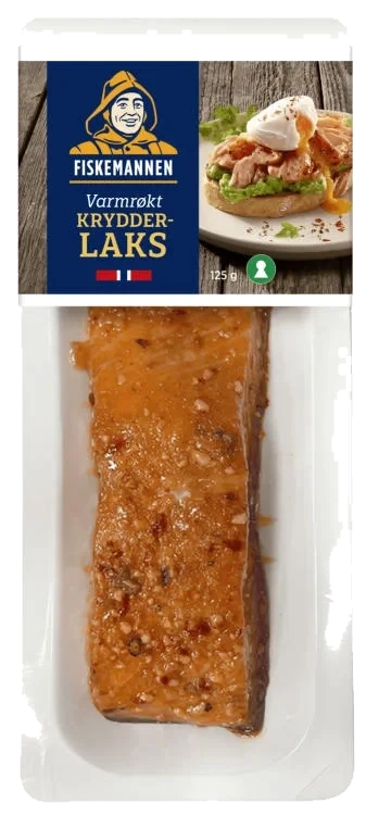 Krydderlaks Varmrøkt 125g Fiskemannen