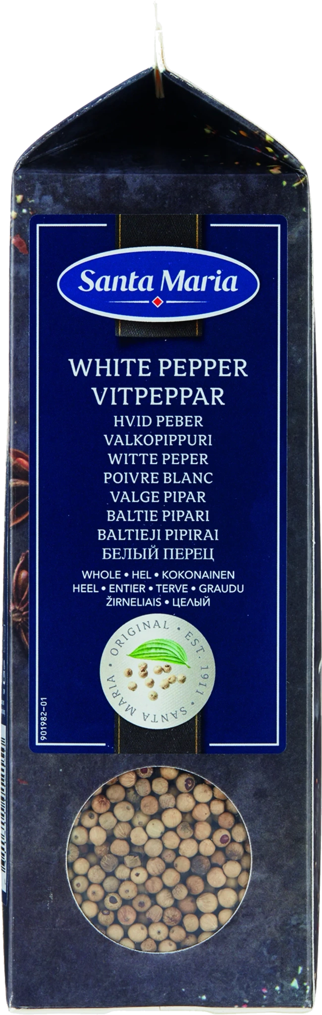 Vitpeppar Hel