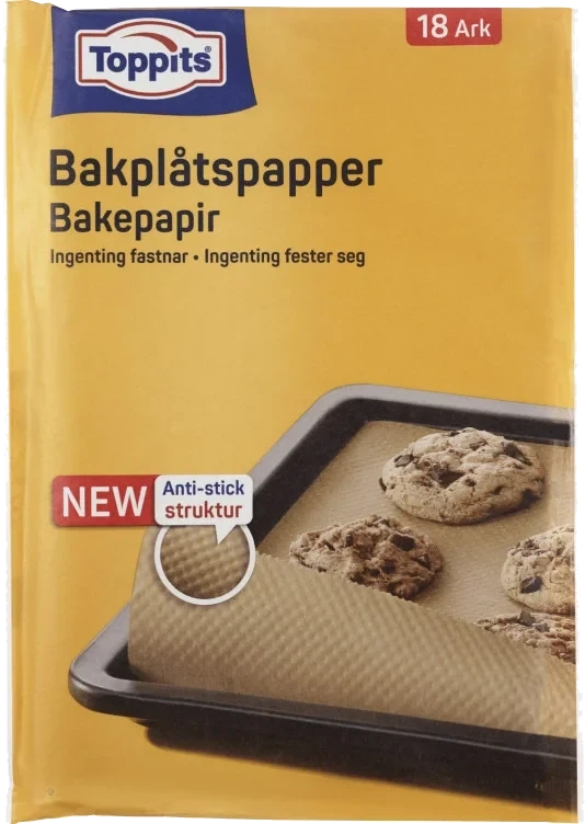 Bakplåtspapper 18-pack