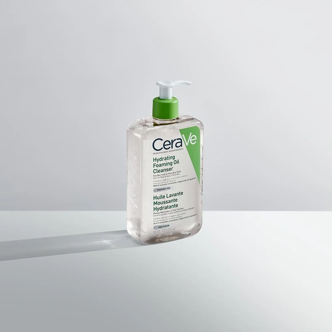 CeraVe Hydrating Foaming Oil Cleanser, 473 ml