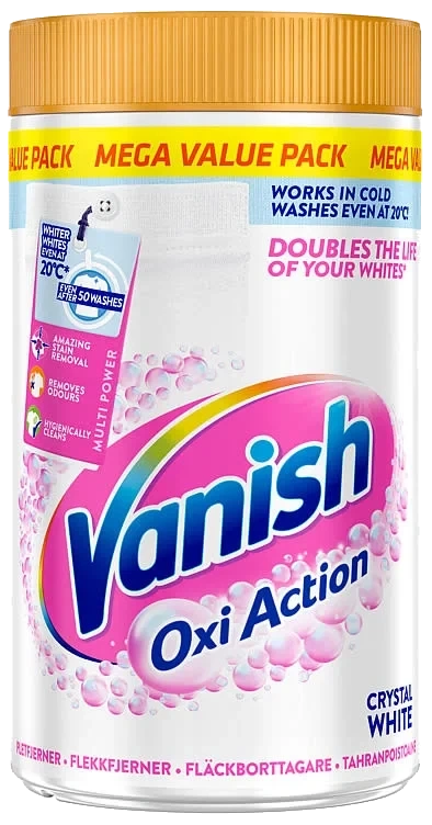 Vanish Oxy Action Gold Hvit 1,5kg