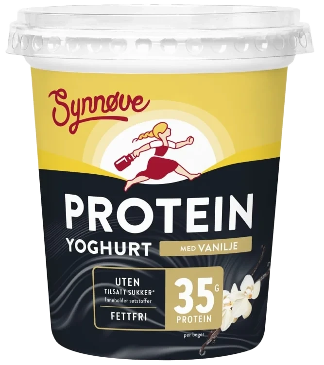Proteinyoghurt 350g Vanilje Synnøve
