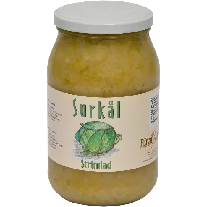 Surkål Strimlad 900g Plivit Trade