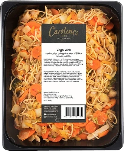 Carolines kök VEGO WOK NUDLAR