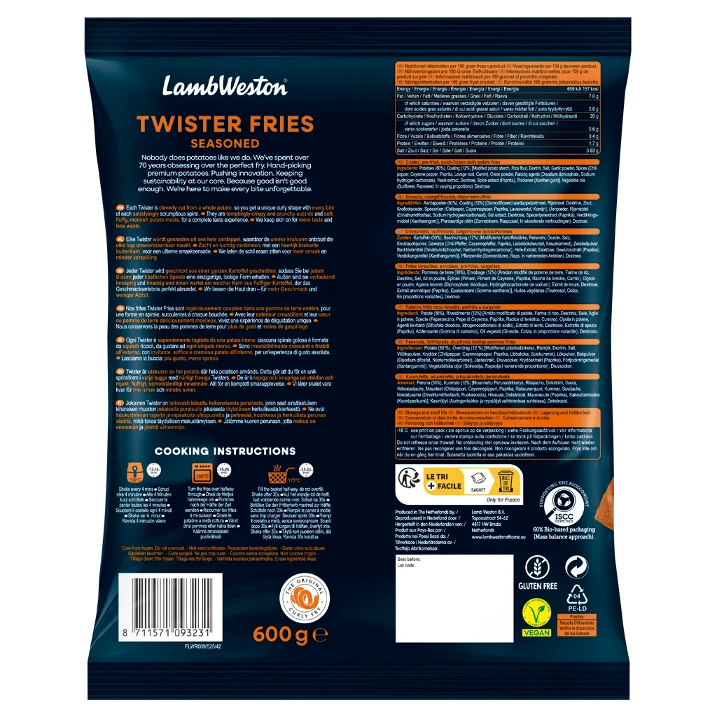 Twister Fries Seas