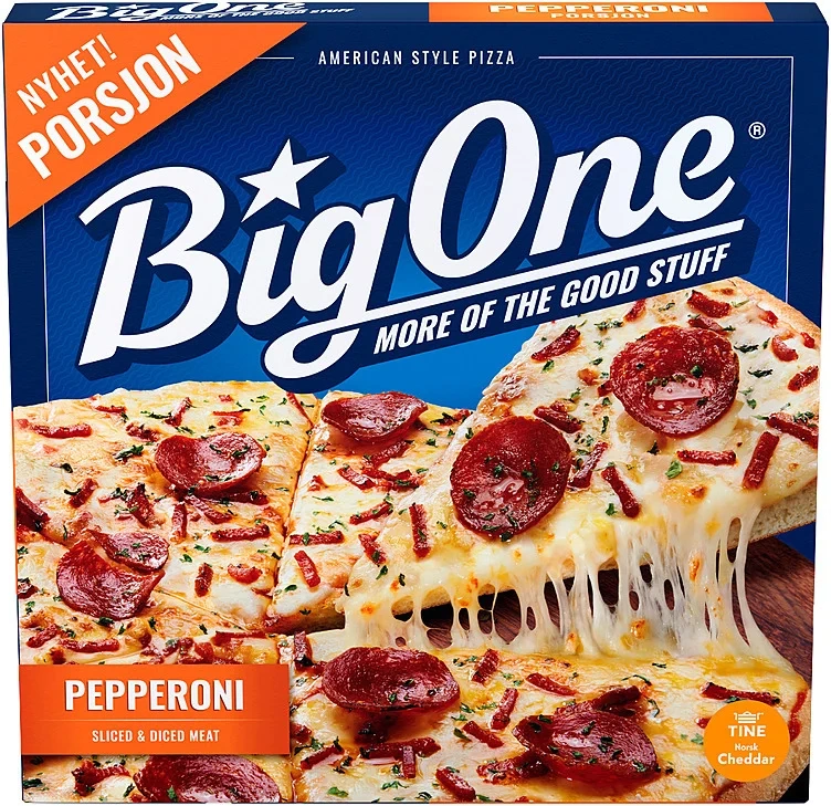 Bigone Pepperoni Porsjon 340g